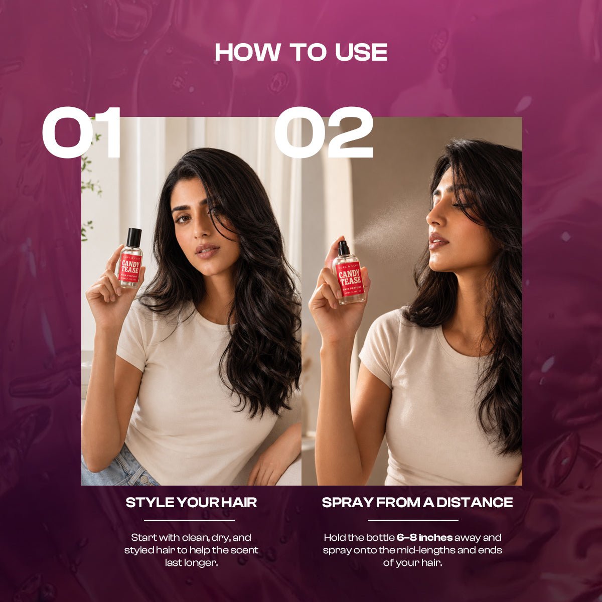Candy Tease Hair Perfume - Curl & Clay