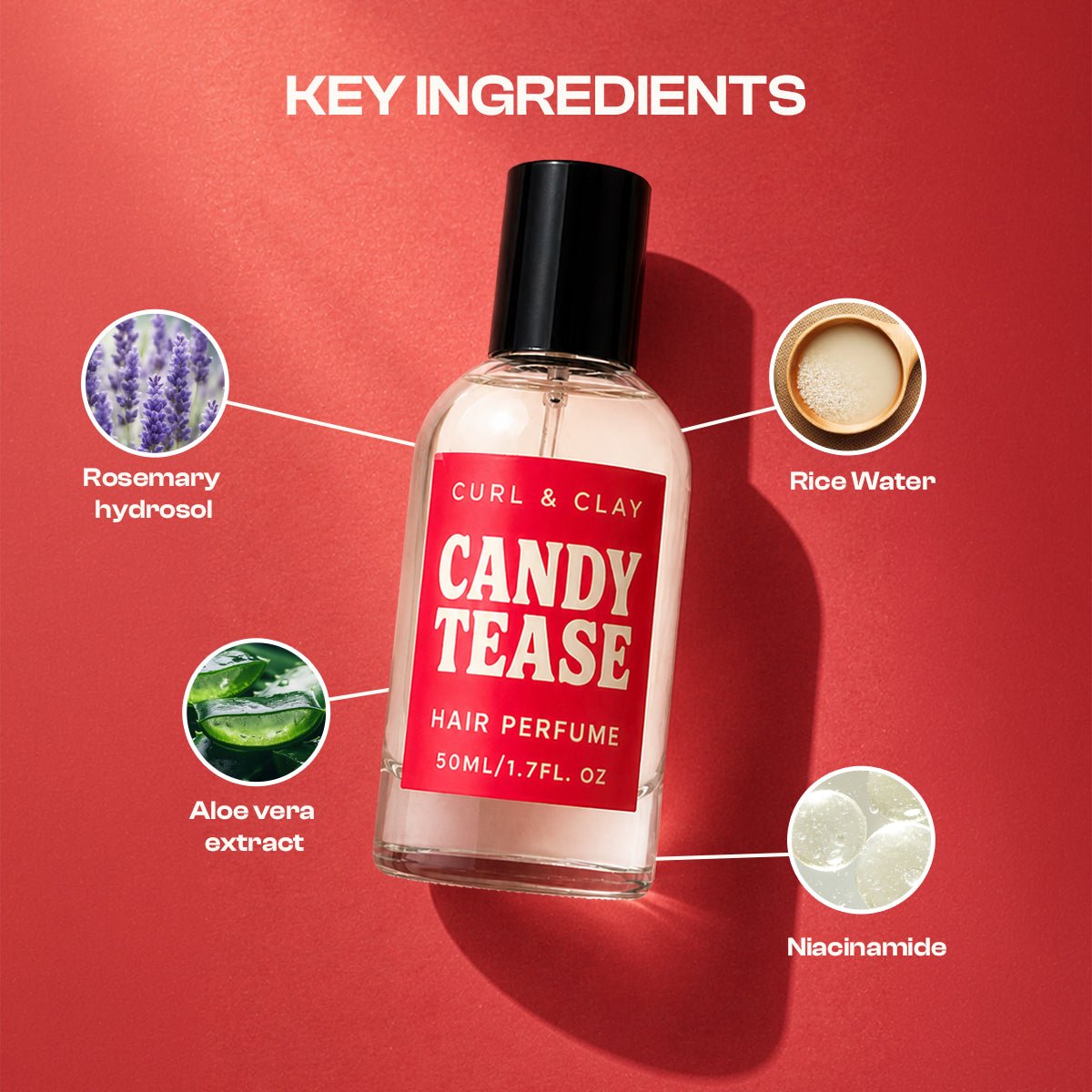 Candy Tease Hair Perfume - Curl & Clay