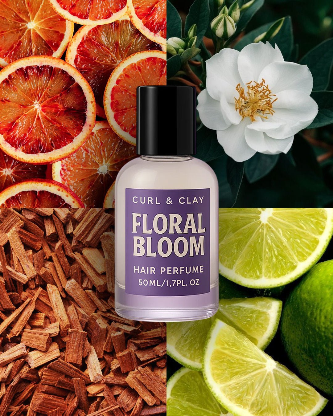 Floral Bloom Hair Perfume - Curl & Clay