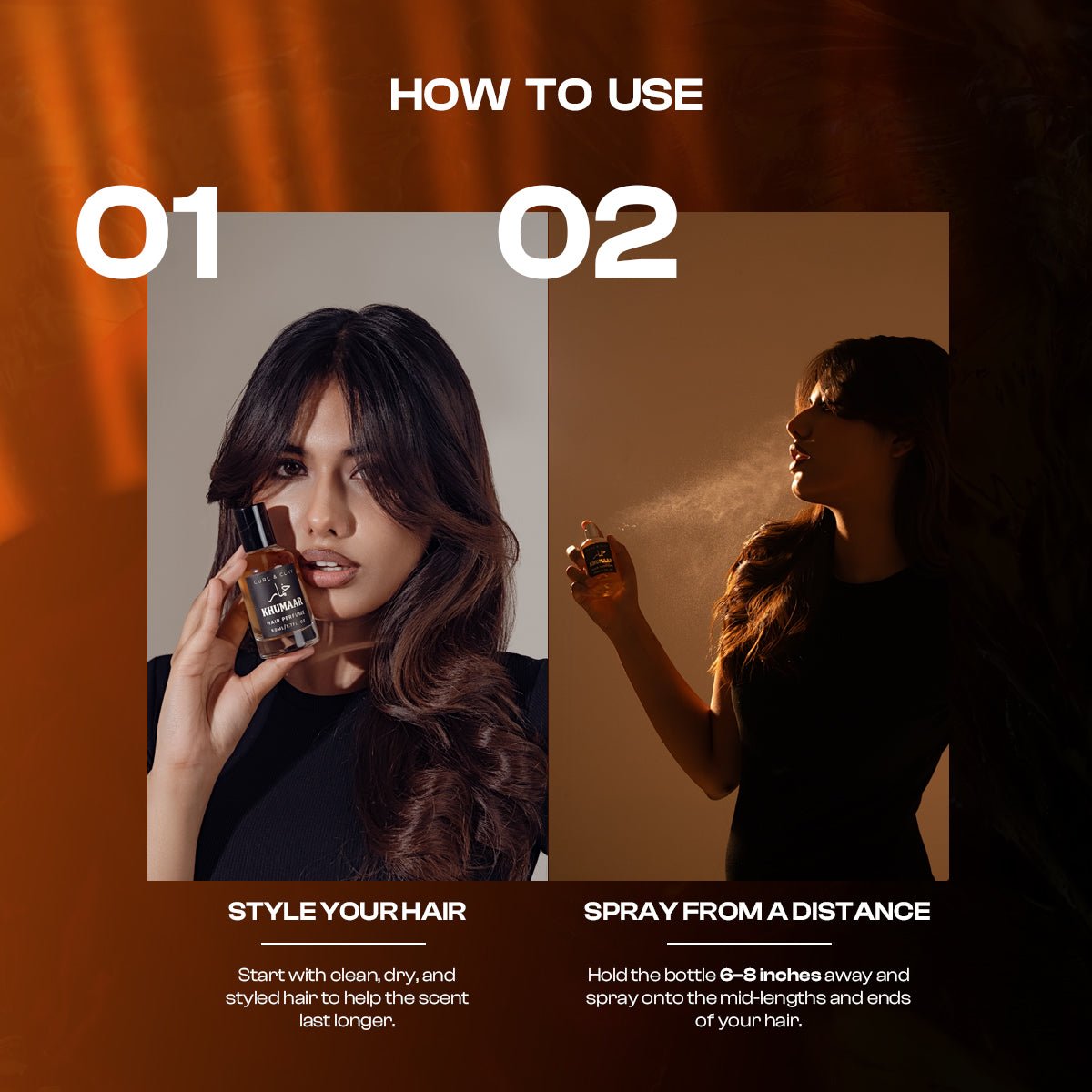 Khumaar Hair Perfume - Curl & Clay